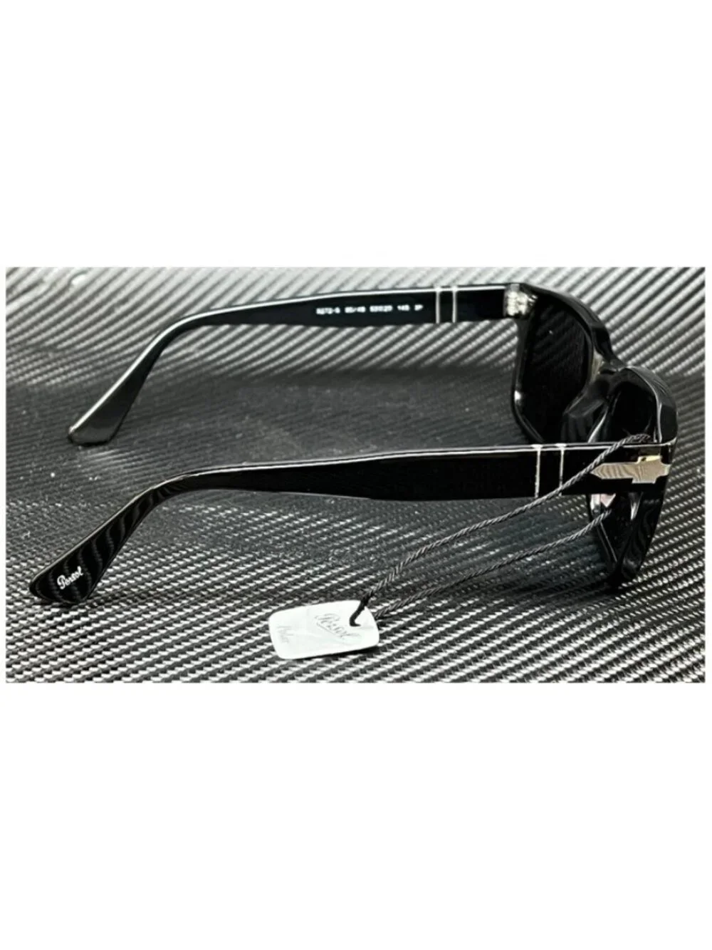New Persol Men  Black Sunglasses  55- 20- 145
